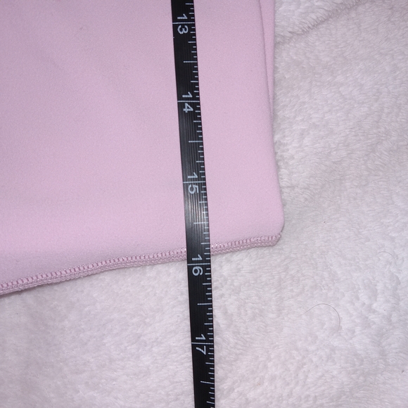 Lululemon Align High Rise Crop 23" Lined Leggings Rose Blush Womens 14 - Picture 10 of 12